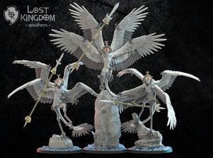 Kurēnjosei Regiment: Lost Kingdom Miniatures NIght Elves Resin 3D Print