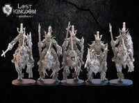 Nightfall Knights on Kyōryū: Lost Kingdom Miniatures NIght Elves Resin 3D Print
