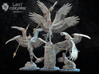 Kurēnjosei Regiment: Lost Kingdom Miniatures NIght Elves Resin 3D Print
