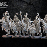 Nightfall Knights on Kyōryū: Lost Kingdom Miniatures NIght Elves Resin 3D Print