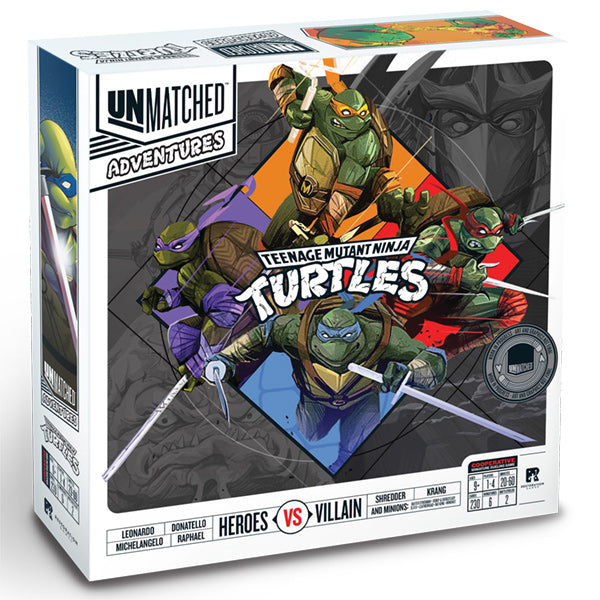 Unmatched Adventures - Teenage Mutant Ninja Turtles: Restoration Games Board Games