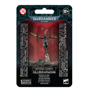 AGENTS OF THE IMPERIUM: CALLIDUS ASSASSIN Games Workshop Warhamer 40000