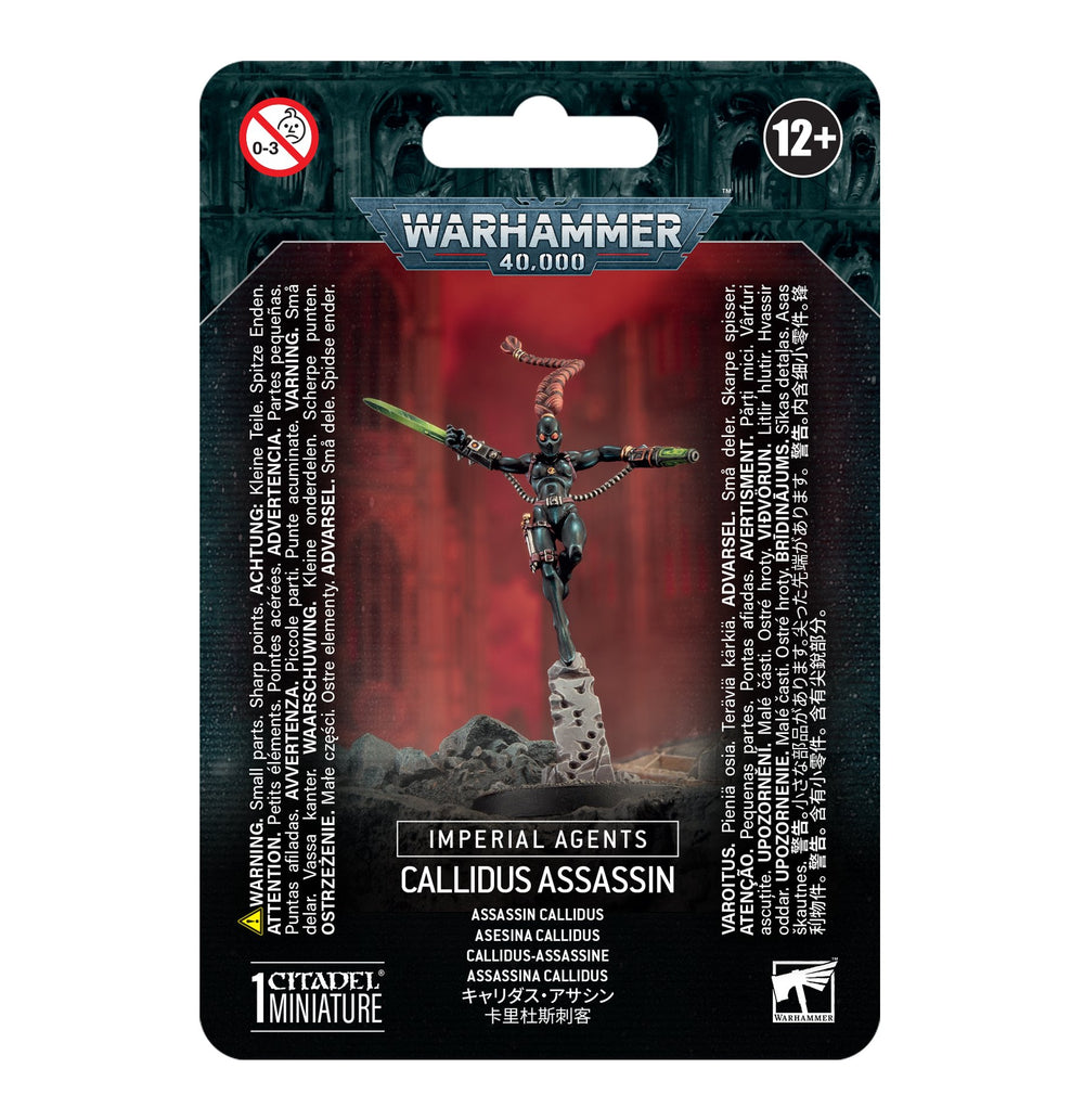 AGENTS OF THE IMPERIUM: CALLIDUS ASSASSIN Games Workshop Warhamer 40000