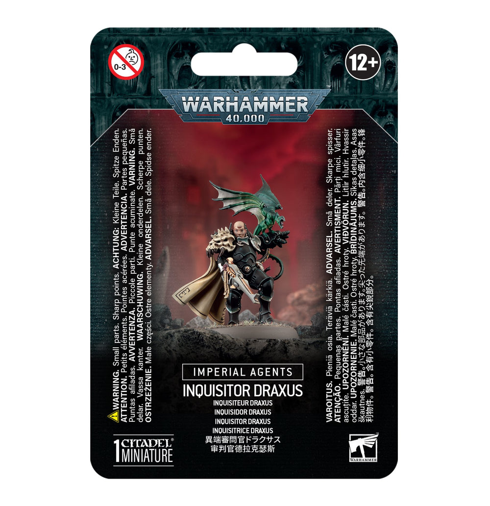 AGENTS OF THE IMPERIUM: INQUISITOR DRAXUS Games Workshop Warhamer 40000