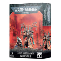 Chaos Space Marines - Fabius Bile: Games Workshop Warhammer 40000