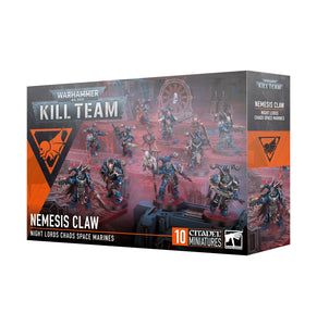 CHAOS SPACE MARINES: NEMESIS CLAW Games Workshop Kill Team Preorder, Ships 10/05