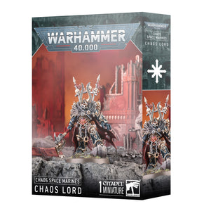 CHAOS SPACE MARINES: CHAOS LORD GW Warhammer 40000 Preorder, Ships 11/09