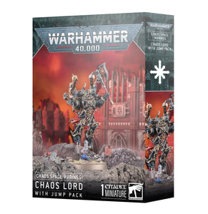 CHAOS SPACE MARINES: CHAOS LORD W/ JUMP PACK GW WH 40k Preorder, Ships 11/09