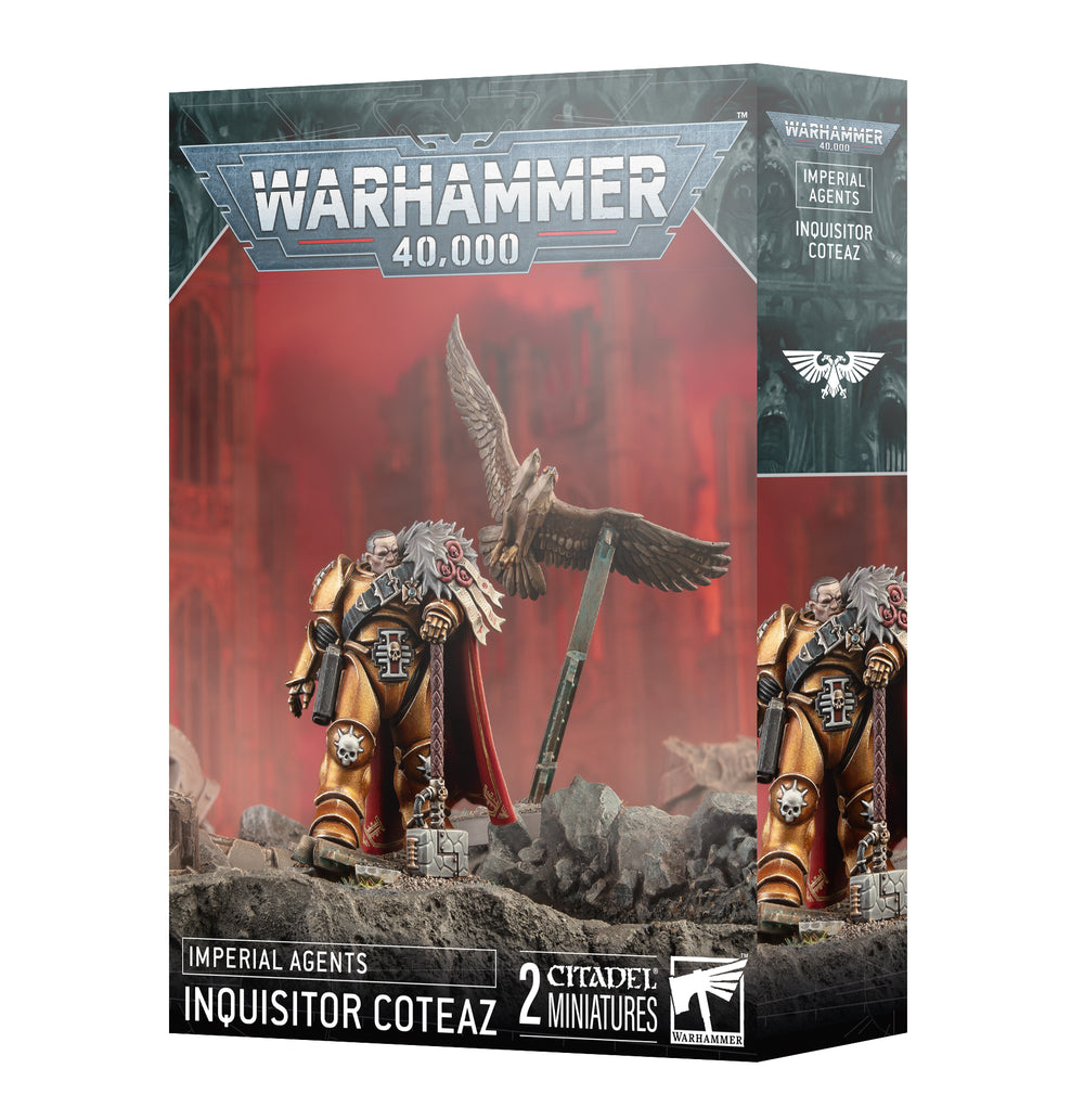 AGENTS OF THE IMPERIUM: INQUISITOR COTEAZ GW WH 40k Preorder, Ships 11/09