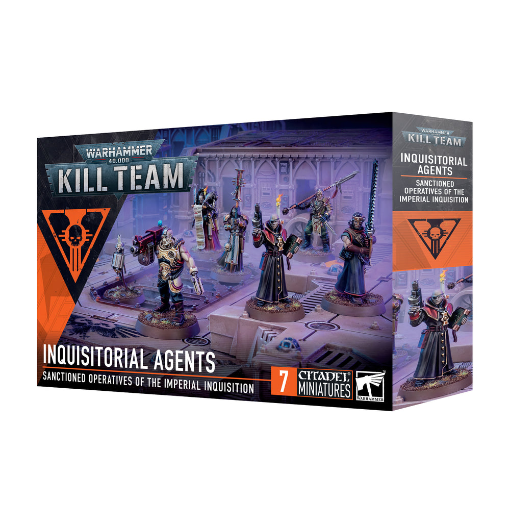 AGENTS OF THE IMPERIUM: INQUISITORIAL AGENTS GW Kill Team Preorder, Ships 11/09