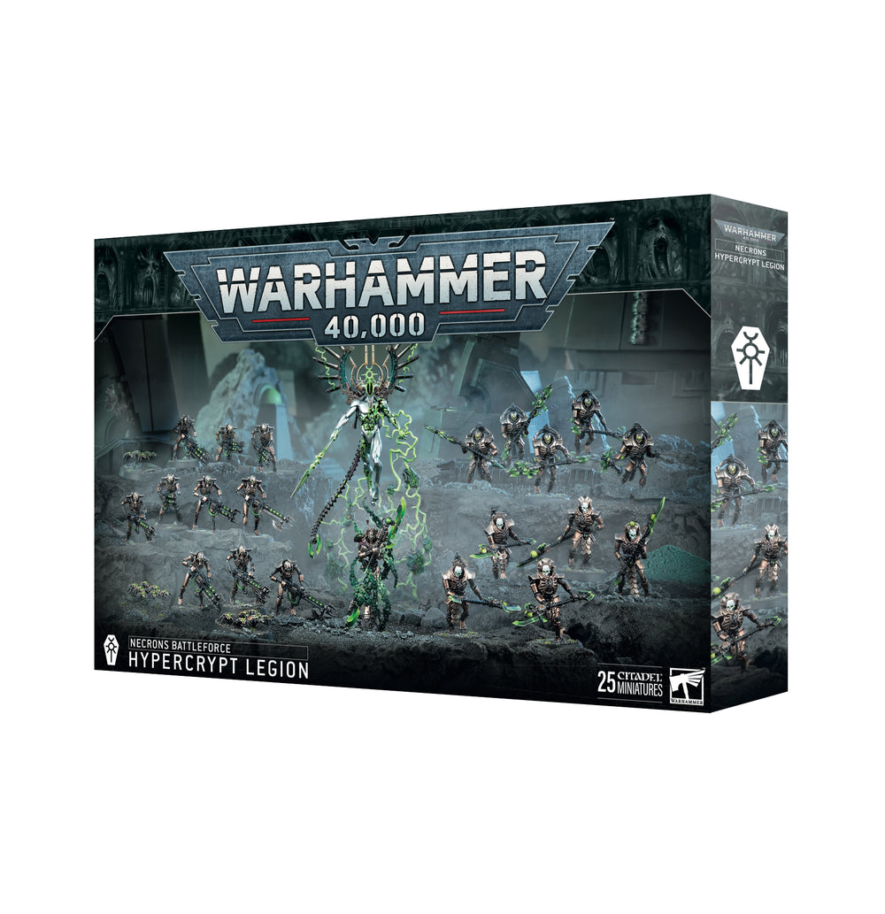 Necrons - Hypercrypt Legion: Games Workshop Warhammer 40000 Preorder, Ships 11/29