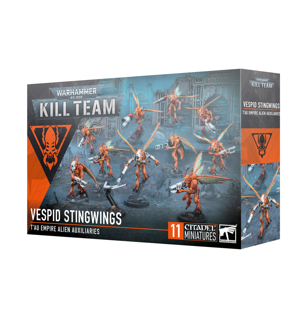 T'au Empire - Vespid Stingwings: Games Workshop Kill Team Preorder, Ships 12/21