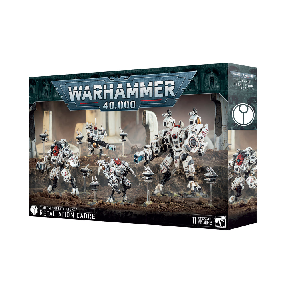 T'au Empire - Retaliation Cadre: Games Workshop Warhammer 40000 Preorder, Ships 11/29