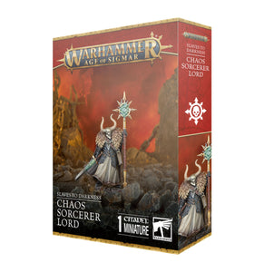 Slaves to Darkness - Chaos Sorcerer Lord: GW WH Age of Sigmar Preorder, Ships 12/07