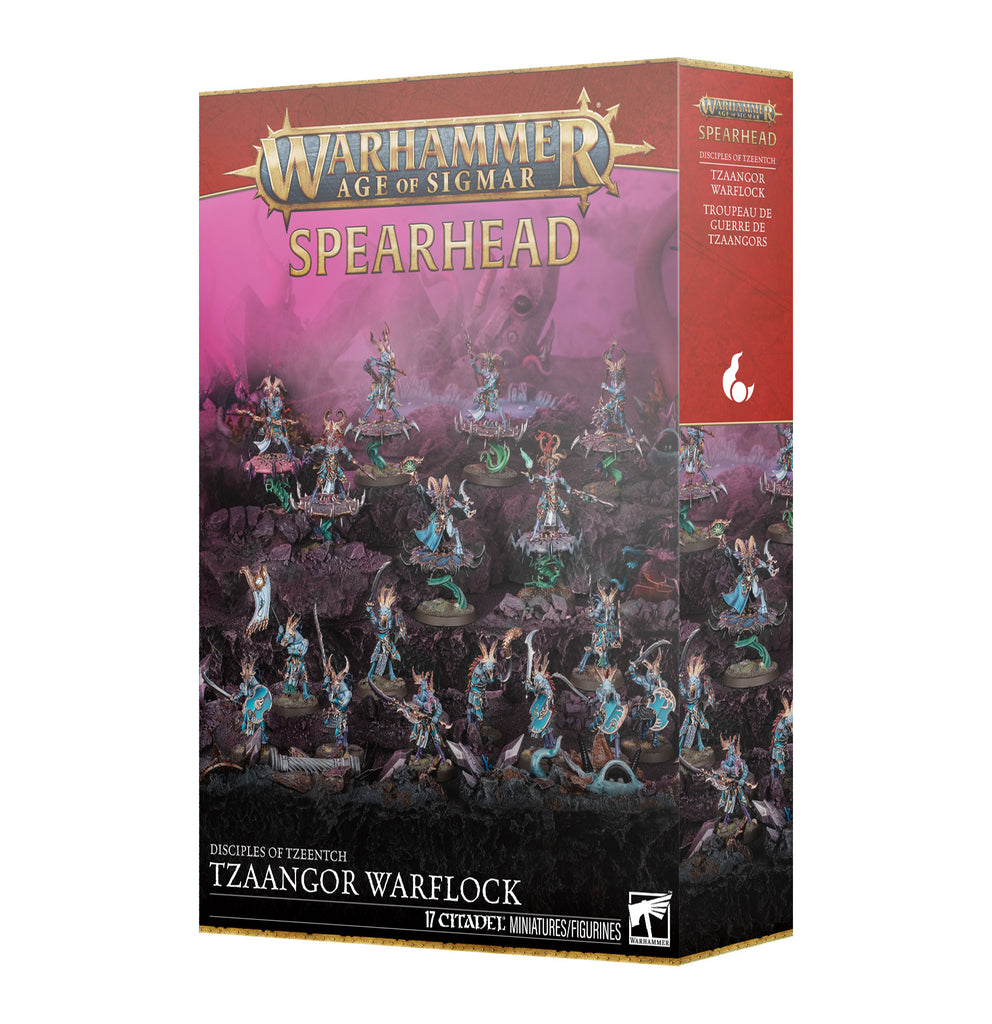Disciples of Tzeentch - Tzaangor Warflock Spearhead: Games