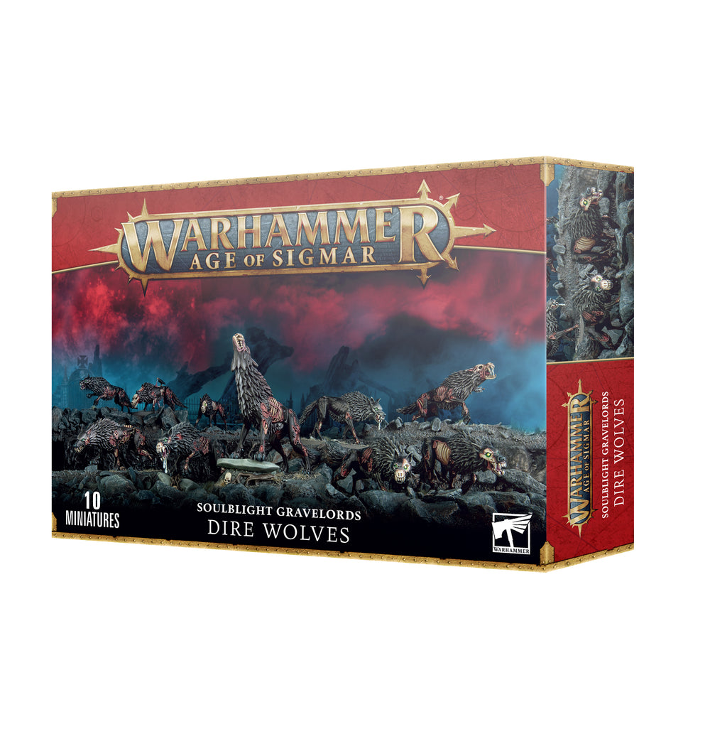 SOULBLIGHT GRAVELORDS: DIRE WOLVES Games Workshop Warhammer Age of Sigmar