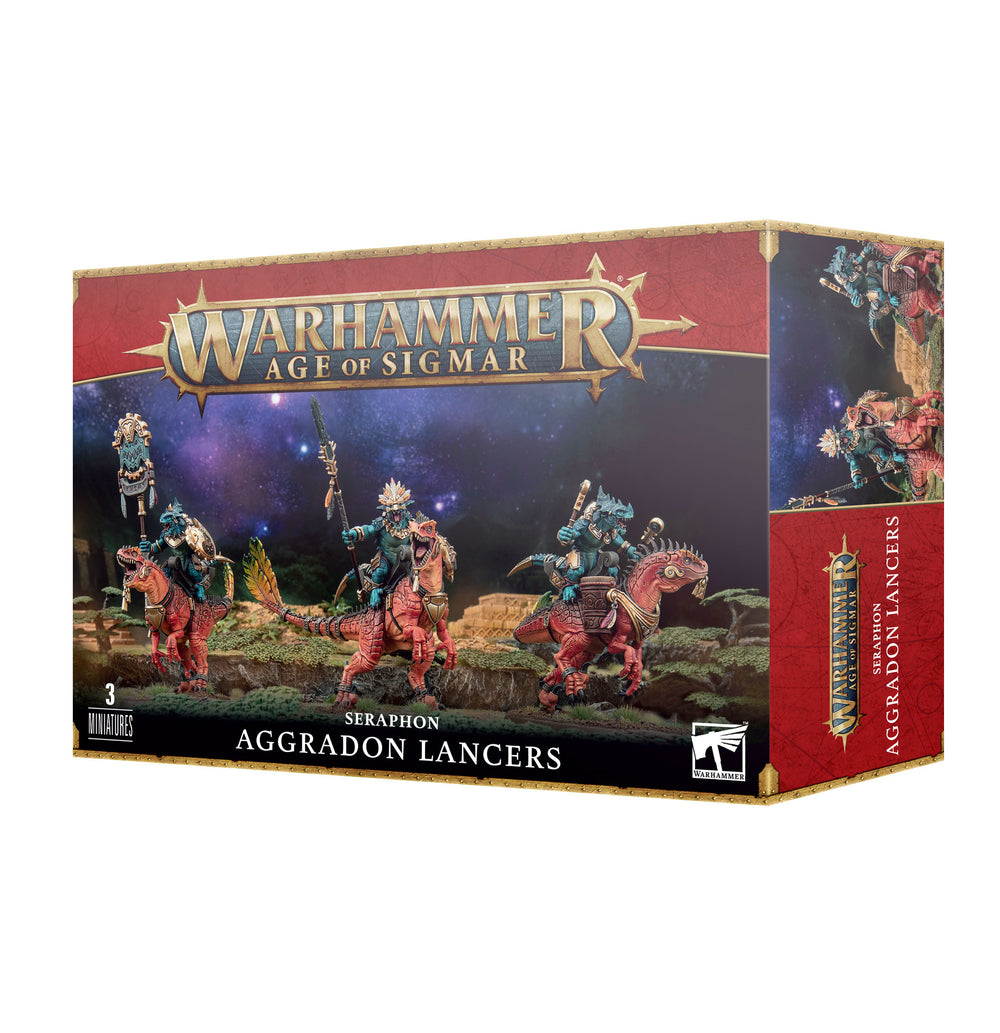 Seraphon - Aggradon Lancers: Games Workshop Warhammer Age of Sigmar