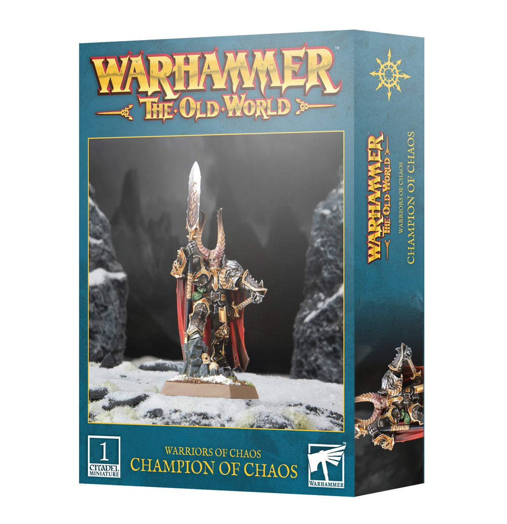 WARRIORS OF CHAOS: CHAMPION OF CHAOS Games Workshop Warhamer Old World