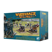 Empire of Man - Helblaster Volley Gun & Helstorm Battery: Games Workshop Warhammer Old World Preorder, Ships 02/01