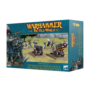 Empire of Man - Helblaster Volley Gun & Helstorm Battery: Games Workshop Warhammer Old World Preorder, Ships 02/01