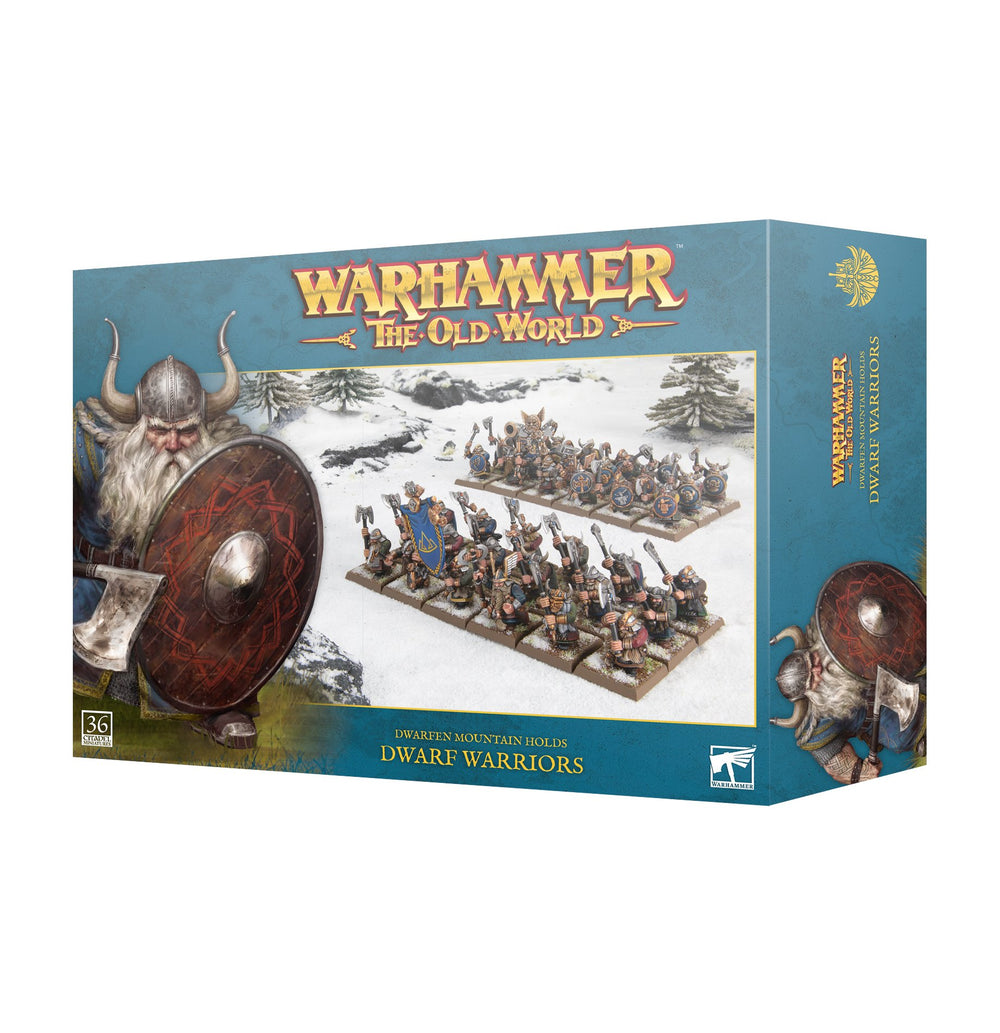 DWARFEN MOUNTAIN HOLDS: DWARF WARRIORS GW Warhammer Old World