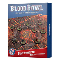 CHAOS DWARF TEAM: PITCH & DUGOUTS Games Workshop Blood Bowl Preorder, Ships 10/12