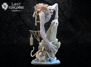 Antonette, the Headlight & Trench Collector: LKM Undead of Misty Island Resin 3D Print