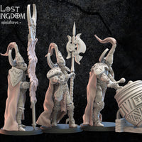 Hisui Guard Command Group: Lost Kingdom Miniatures NIght Elves Resin 3D Print