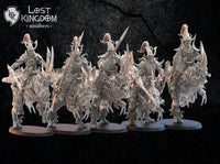 Nightfall Knights on Kyōryū: Lost Kingdom Miniatures NIght Elves Resin 3D Print
