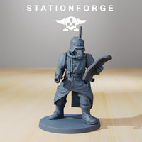 Grim Guard - Supporters: StationForge Grim Dark Future 3D Print
