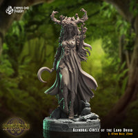 Alyndra, Circle of the Land Druid: Crippled God Foundry Age of Fantasy 3D Print
