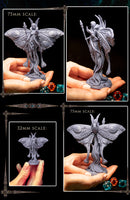 Athalia Moth Final Form: Printomancer Forces of Nature Resin 3D Print
