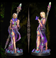 Athalia Staff: Printomancer Forces of Nature Resin 3D Print
