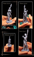 Athalia Staff: Printomancer Forces of Nature Resin 3D Print
