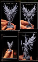 Athalia Winged: Printomancer Forces of Nature Resin 3D Print
