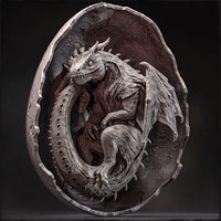Dragons of the World: Baby Dragon, Resin 3D Print, Evox Arts