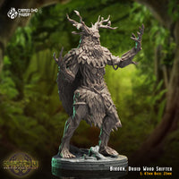 Bihorn, Druid Wood Shifter: Crippled God Foundry Age of Fantasy 3D Print
