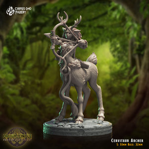 Cervitaur Archers: Crippled God Foundry Age of Fantasy 3D Print