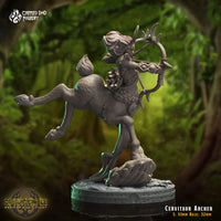 Cervitaur Archers: Crippled God Foundry Age of Fantasy 3D Print
