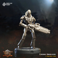 Cybernox Annihilators: Crippled God Foundry Grim Dark Future 3D Print
