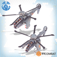 Cyclone Attack Copters Resistance Dropzone Commander TT Combat
