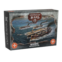 MINERVA BATTLEFLEET SET Warcradle Studios Dystopian Wars