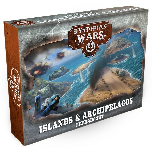 ISLANDS AND ARCHIPELAGOS SET Warcradle Studios Dystopian Wars