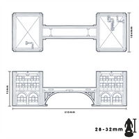 Skybridge Complex Chroma Terrain  Preorders  TT Combat
