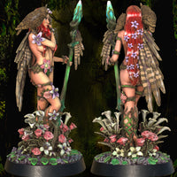 Dryad Eloven: Printomancer Forces of Nature Resin 3D Print