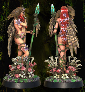 Dryad Eloven: Printomancer Forces of Nature Resin 3D Print