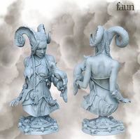 Faun Fantasy Bust: Printomancer 8K Resolution Resin 3D Print
