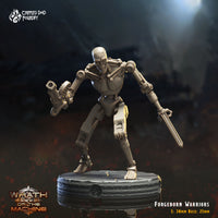 Forgeborn Warriors: Crippled God Foundry Grim Dark Future 3D Print
