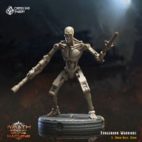 Forgeborn Warriors: Crippled God Foundry Grim Dark Future 3D Print
