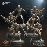 Forgeborn Warriors: Crippled God Foundry Grim Dark Future 3D Print
